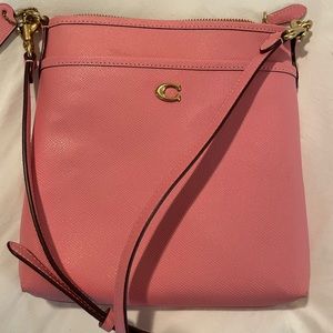 Coach crossbody bag pink. Never used